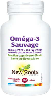 Oméga-3 Sauvage 180 mg d’AEP · 120 mg d’AHD