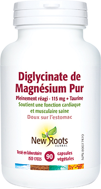 Diglycinate de Magnésium Pur 115 mg + Taurine