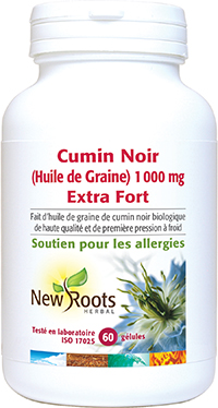Cumin Noir (Huile de Graine) 1 000 mg Extra Fort